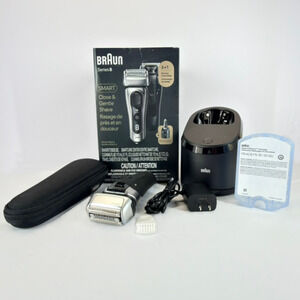 Braun Series 8 Smart 8567cc Electric Razor for Men Wet & Dry Gentle New Open Box